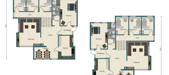 20 bedrooms Townhouse in Biberach, Germany No. 98053 48