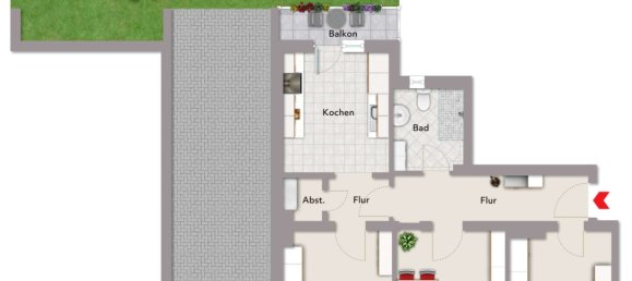 2 غرف نوم شقة في Oberhausen, Germany رقم 264327 11