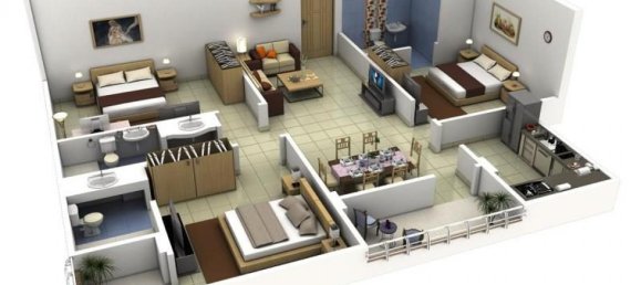 3 Schlafzimmer Wohnung in Mexicali, Mexico, Nr. 146981 2