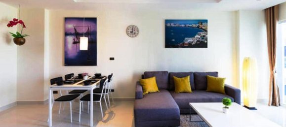 Кондоминиум  с 2 спальнями в Nam Talay, Саттахип, Таиланд № 29210 2