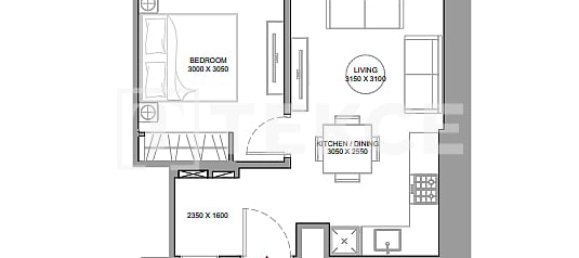 1 Schlafzimmer Wohnung in Jumeirah Lake Towers, UAE, Nr. 95867 15