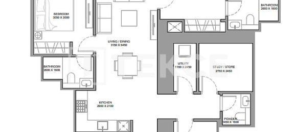 1 Schlafzimmer Wohnung in Jumeirah Lake Towers, UAE, Nr. 95867 16