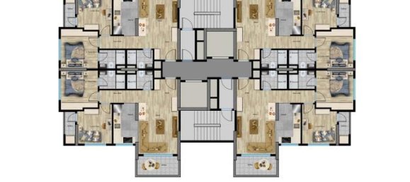 3 rooms Apartment in Mersin, Turkey No. 30059 27