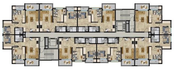 3 rooms Apartment in Mersin, Turkey No. 30059 26