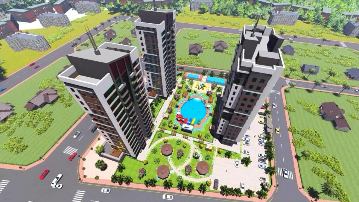 3 rooms Apartment in Mersin, Turkey No. 30059