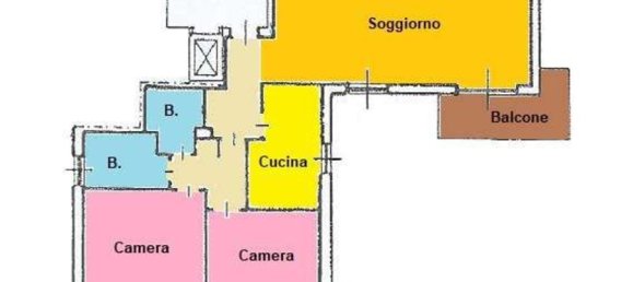 3 rooms Apartment in Busto Arsizio, Italy No. 11523 22