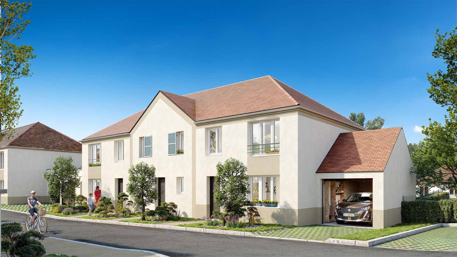 Вилла с 3 комнатами в Крепи-ан-Валуа, Франция № 308116