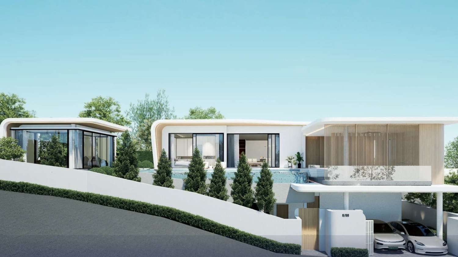 3 غرف نوم فيلا في Clover Residence, Phuket, Thailand رقم 76653