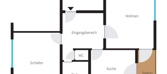2غرفة شقة في Innsbruck-Stadt, Austria رقم 132640 9