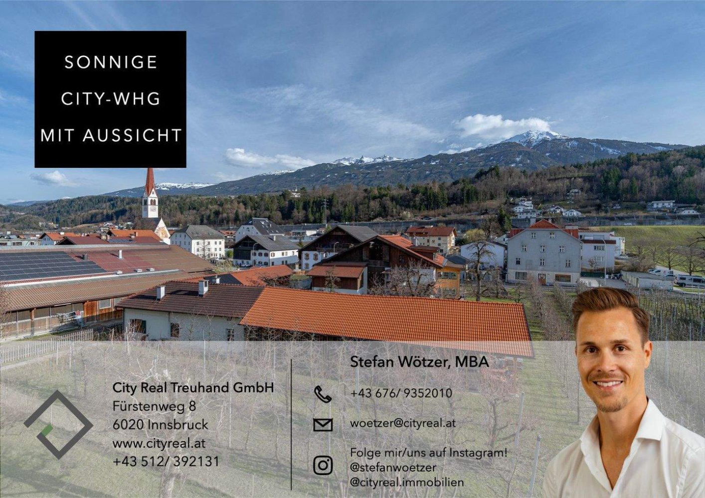 2غرفة شقة في Innsbruck-Stadt, Austria رقم 132640