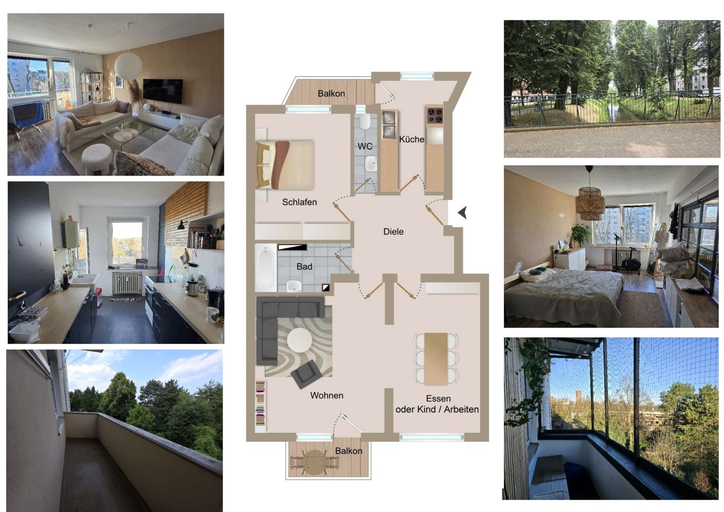 Apartamento de 2 dormitorios en Dusseldorf, Germany No. 328390