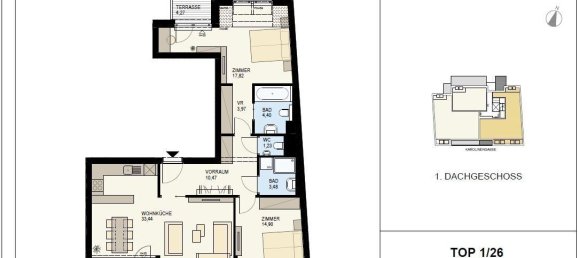 Gewerbliche Immobilie in Wieden, Austria 89m², Nr. 128033 9