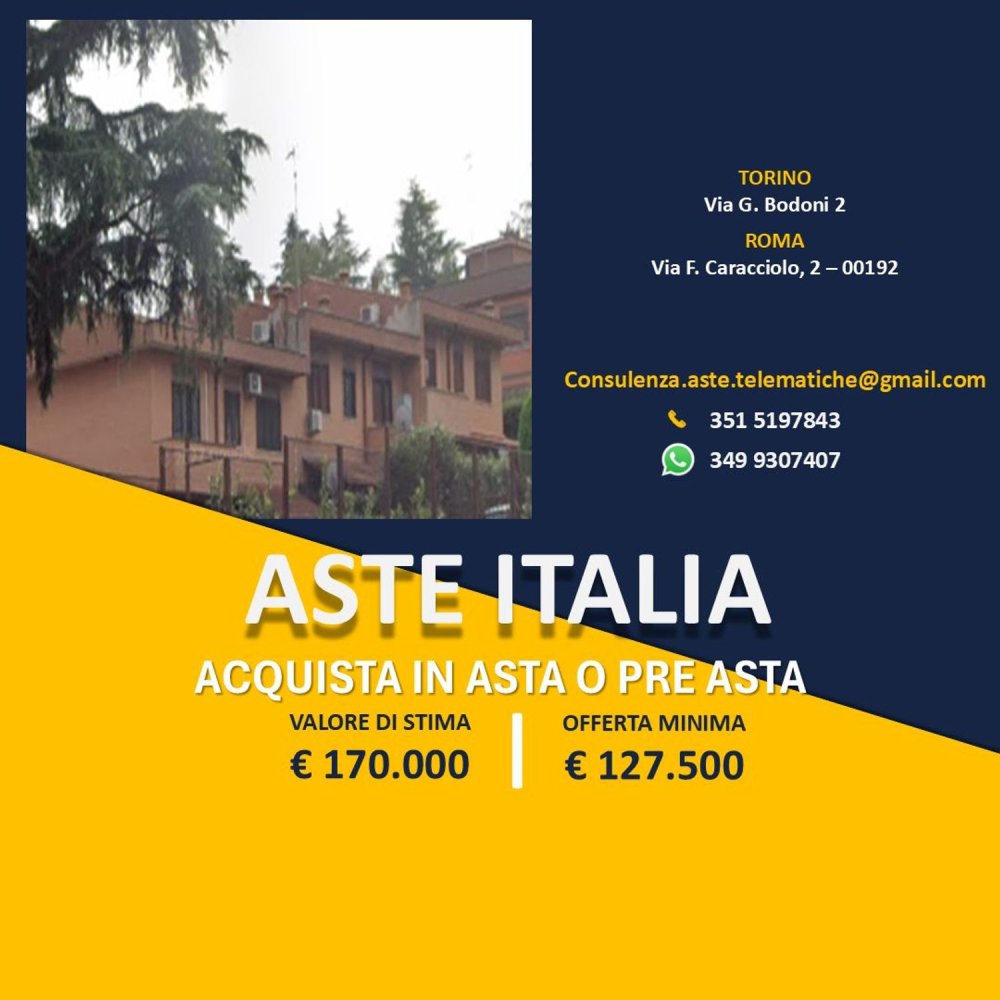 Apartamento de 4 habitaciónes en Rome, Italy No. 8901