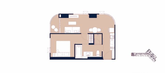 Apartamento T1 em Pattaya, Thailand N.º 27120 38