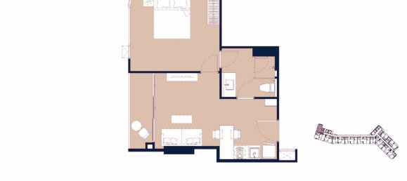 Apartamento T1 em Pattaya, Thailand N.º 27120 36