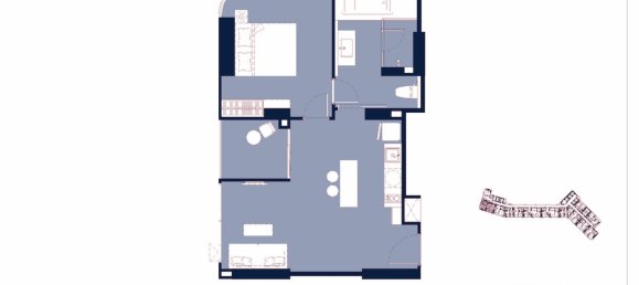 Apartamento T1 em Pattaya, Thailand N.º 27120 52