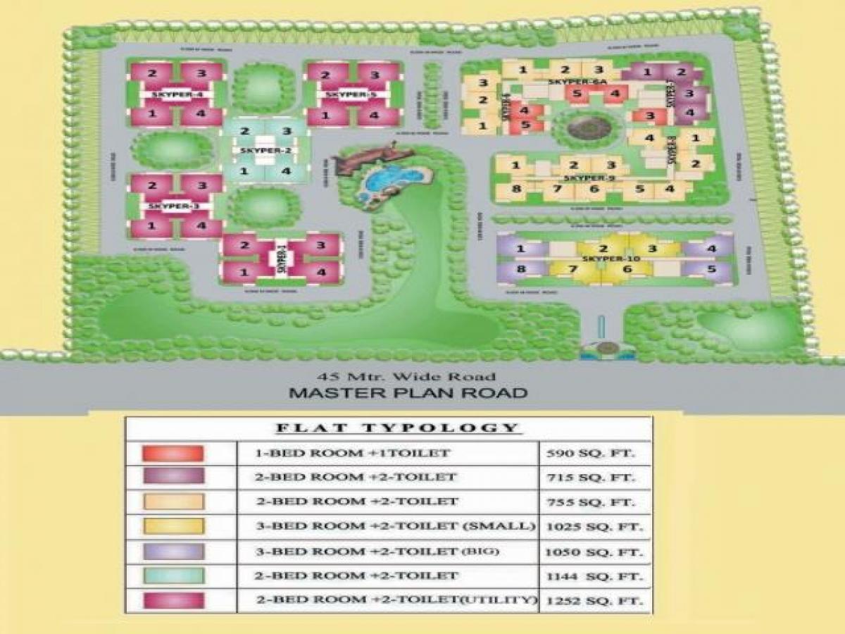 Casa T2 em Ghaziabad, India N.º 61700