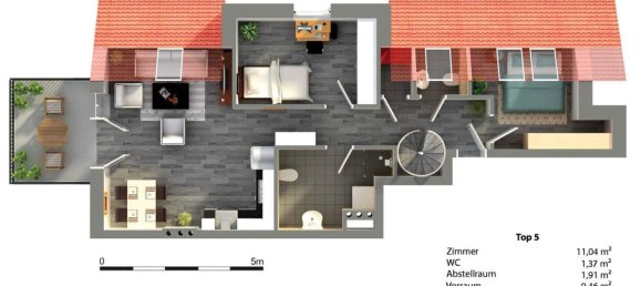 3 rooms Apartment in Vienna, Austria No. 170910 13