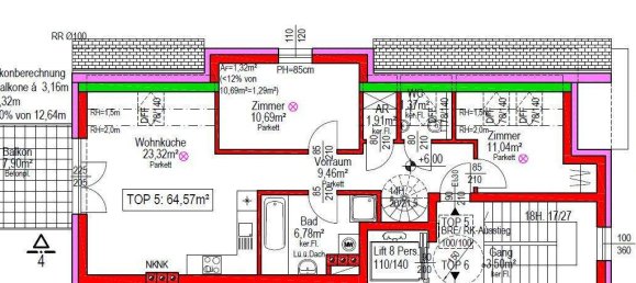 3 rooms Apartment in Vienna, Austria No. 170910 15