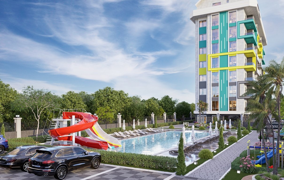 Wohnung 2+1 in Alanya, Turkey, Nr. 24556