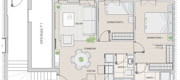 2 bedrooms Apartment in Madrid, Spain No. 127675 11