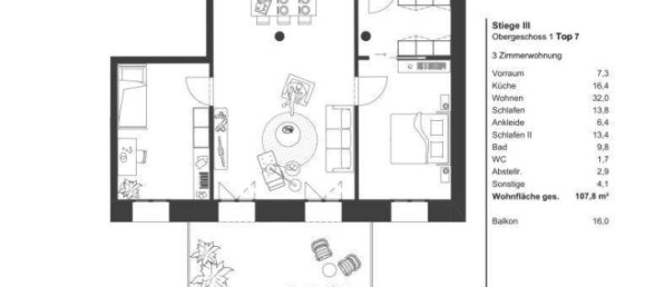 3-salle Appartement à Vienna, Austria No. 76350 13