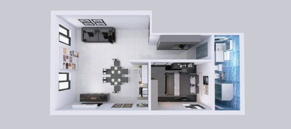 1 bedroom Apartment in Genoa, Italy No. 371138 2