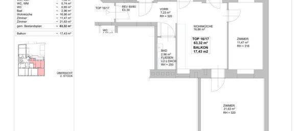3-Zimmer Wohnung in Meidling, Austria, Nr. 257369 7