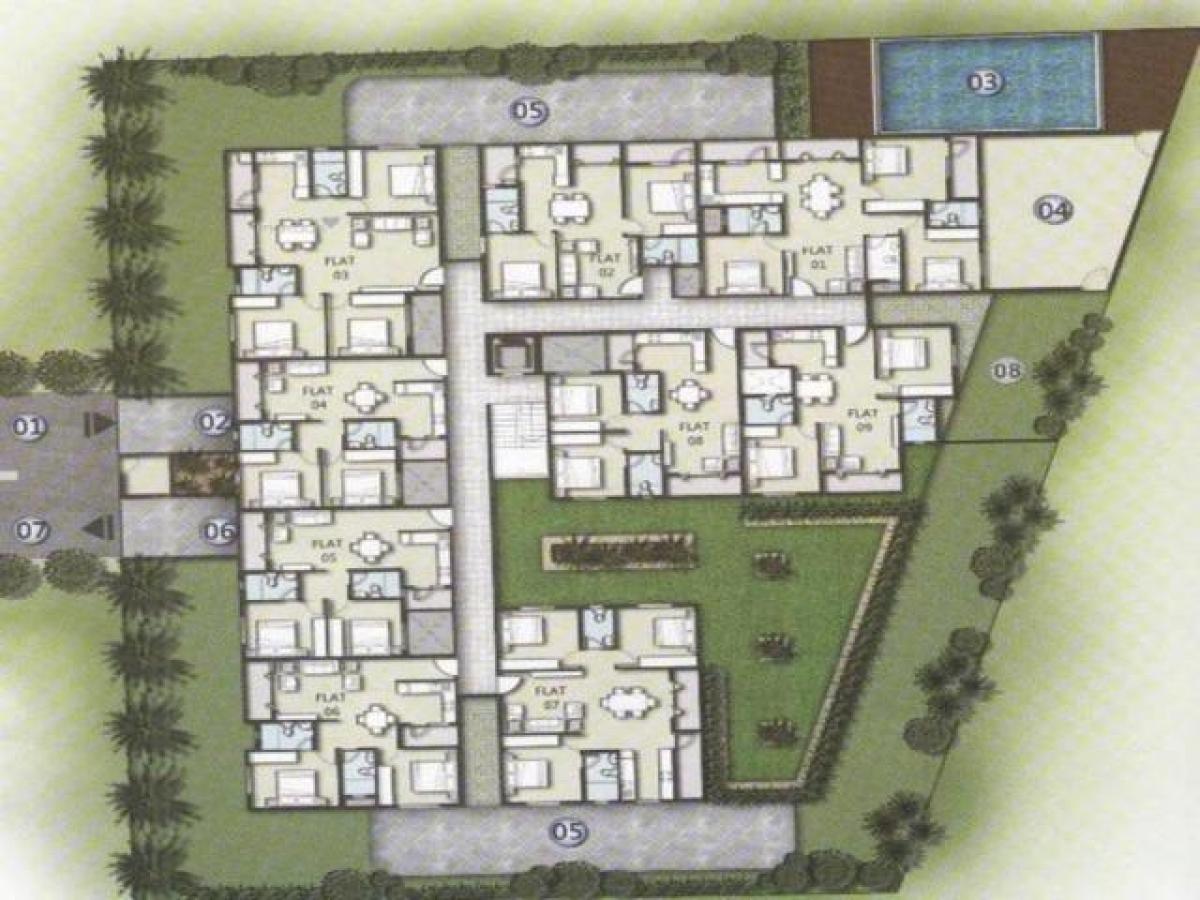 Casa T2 em Bangalore, India N.º 4429