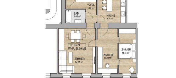 Apartamento de 3 divisões em Vienna, Austria N.º 160523 20