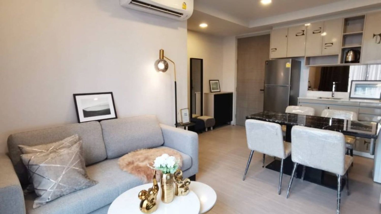 Apartamento com 2 quartos em condomínio em Bangkok, Thailand N.º 28455