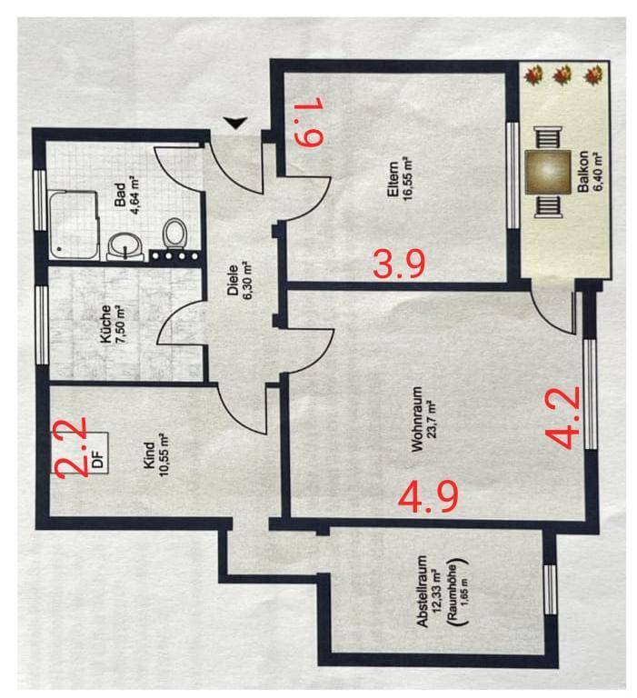 2-Zimmer Wohnung in Radfeld, Austria, Nr. 212405
