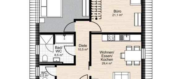 3 chambres Duplex à Rhein-Neckar-Kreis, Germany No. 279399 17
