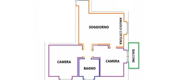 Apartamento de 3 divisões em Rome, Italy N.º 174280 20