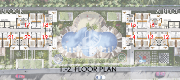 Appartement 1+1 à Oba, Turkey No. 12787 29