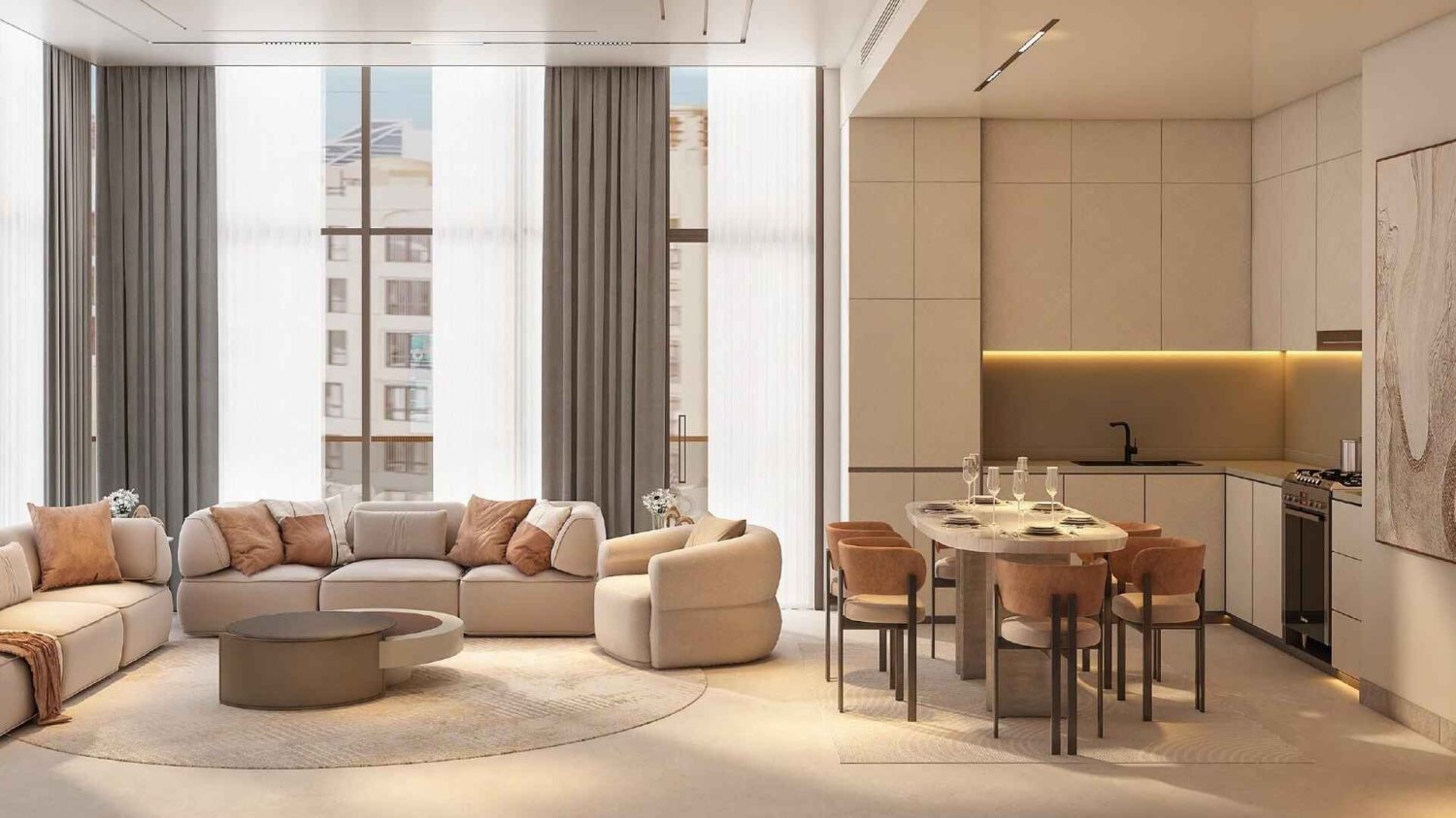 2 dormitorios apartamento en venta en Al Furjan, Dubai, UAE № 119627