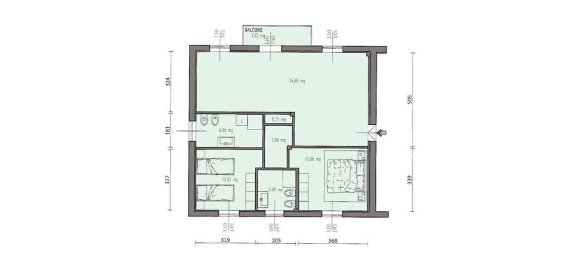 3 bedrooms Apartment in Albinea, Italy No. 330313 2
