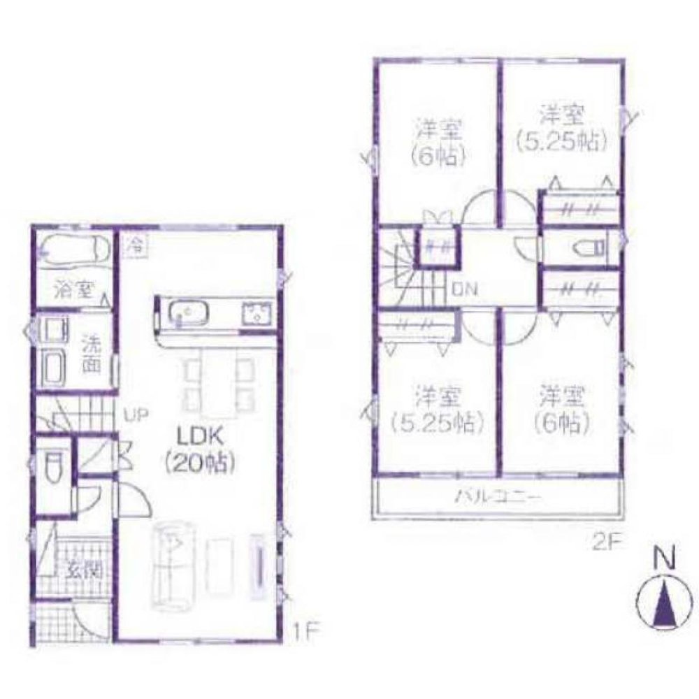 4 غرف نوم منزل في Saitama, Japan رقم 1968
