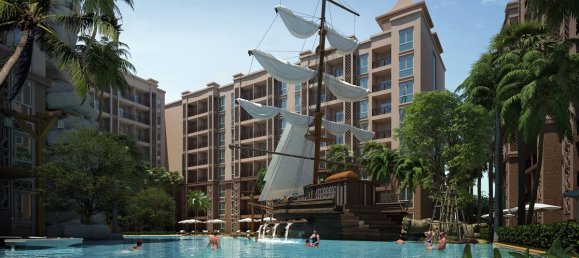 Apartamento com 2 quartos em condomínio em Pattaya, Thailand N.º 647 15