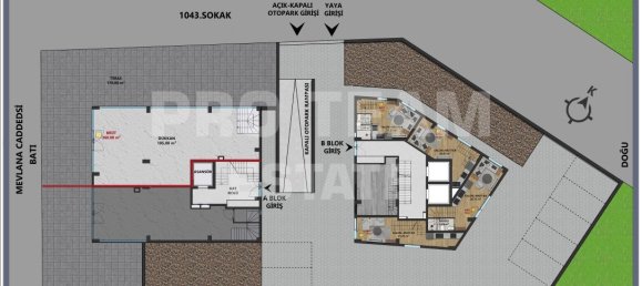 2-salle Appartement à Muratpasa, Turkey No. 31715 3