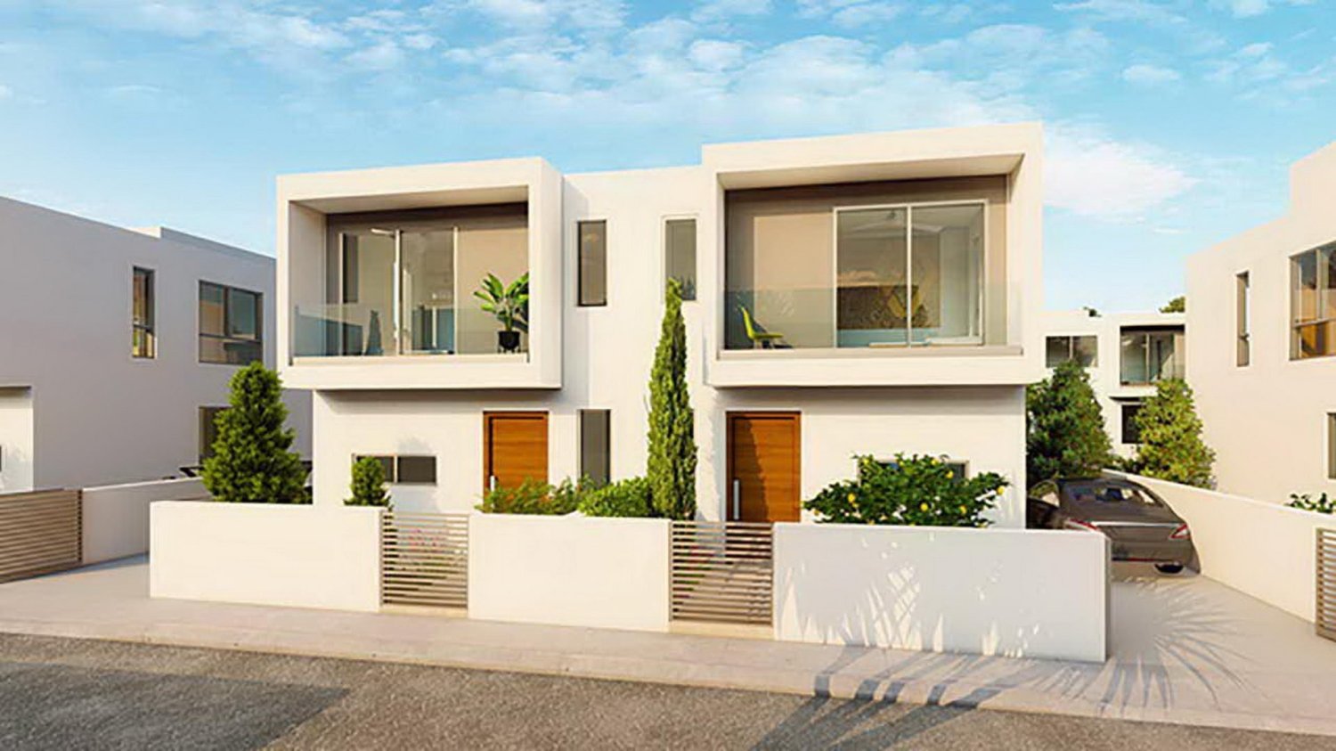 3 chambres Maisonnette à Zephyros Village 3, Mandria, Cyprus No. 17454