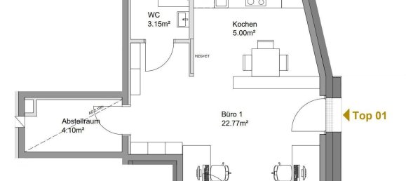 1 room Commercial property in Rudolfsheim-Funfhaus, Austria No. 238273 15