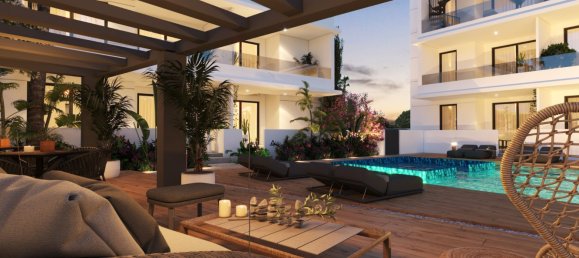 Квартира с 2 спальнями в Паралимни, Кипр № 22844 24