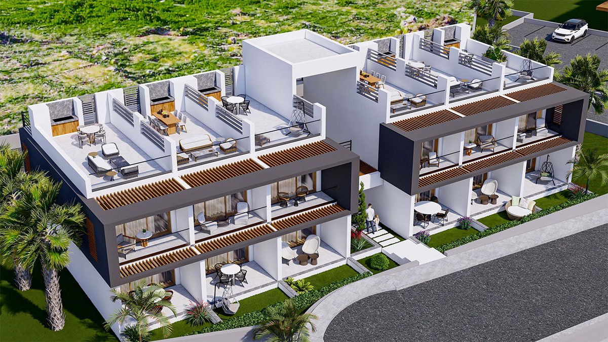 3 bedrooms Apartment in Lapta, Northern Cyprus No. 15343