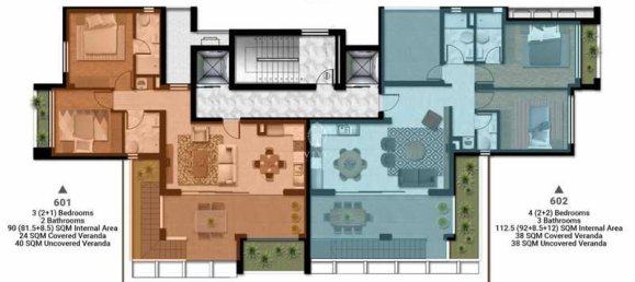 4 bedrooms Penthouse in Larnaca, Cyprus No. 20527 2