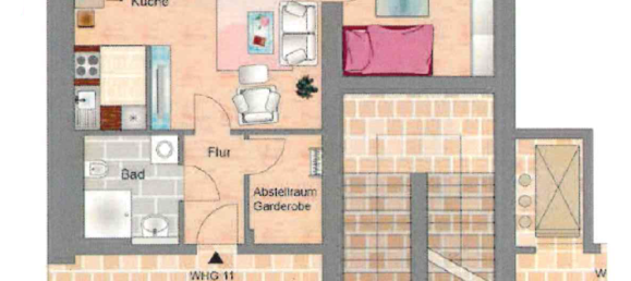 2 rooms Apartment in Dresden, Germany No. 269379 2