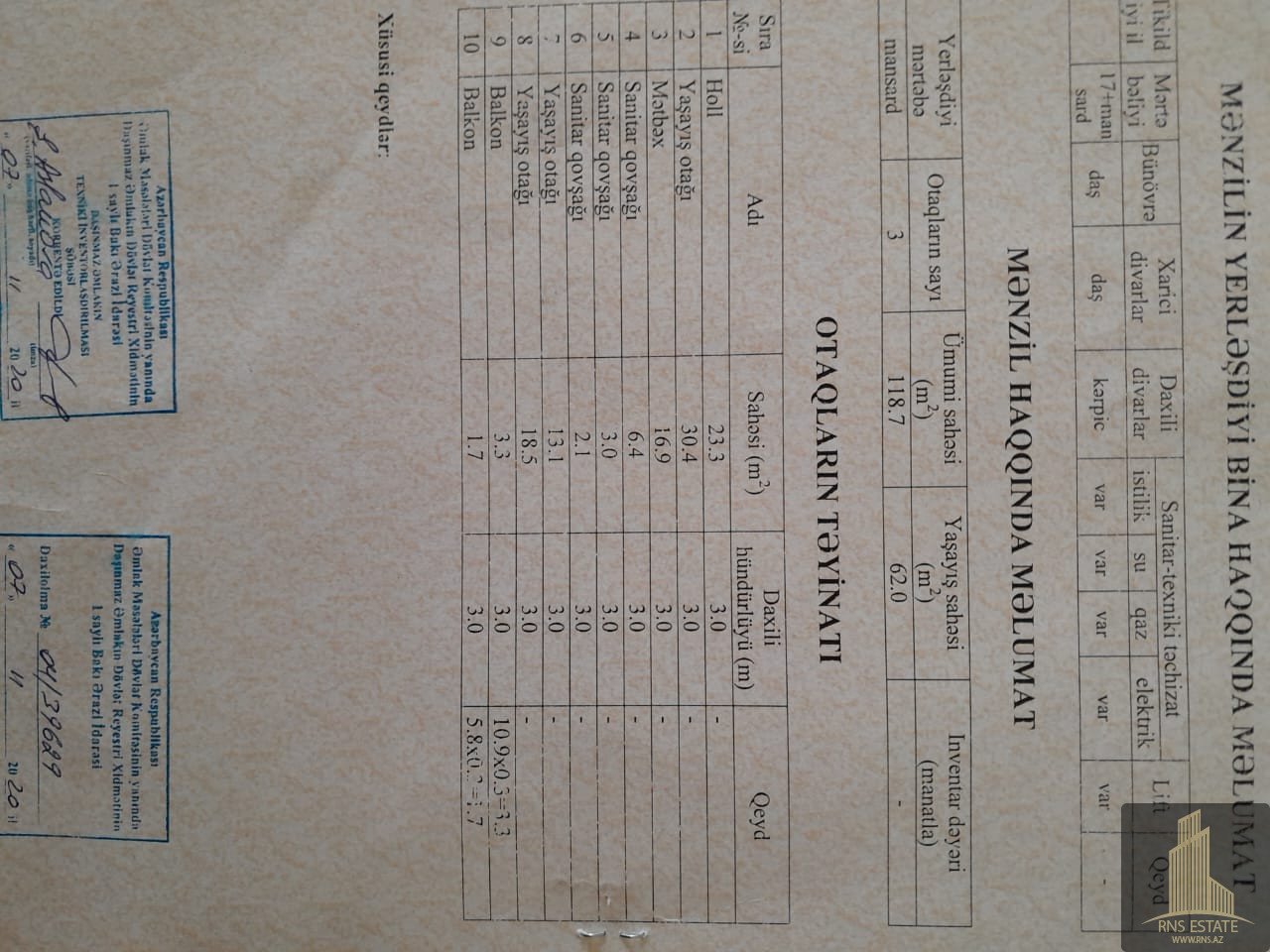 Apartamento T3 em Baku, Azerbaijan N.º 2042