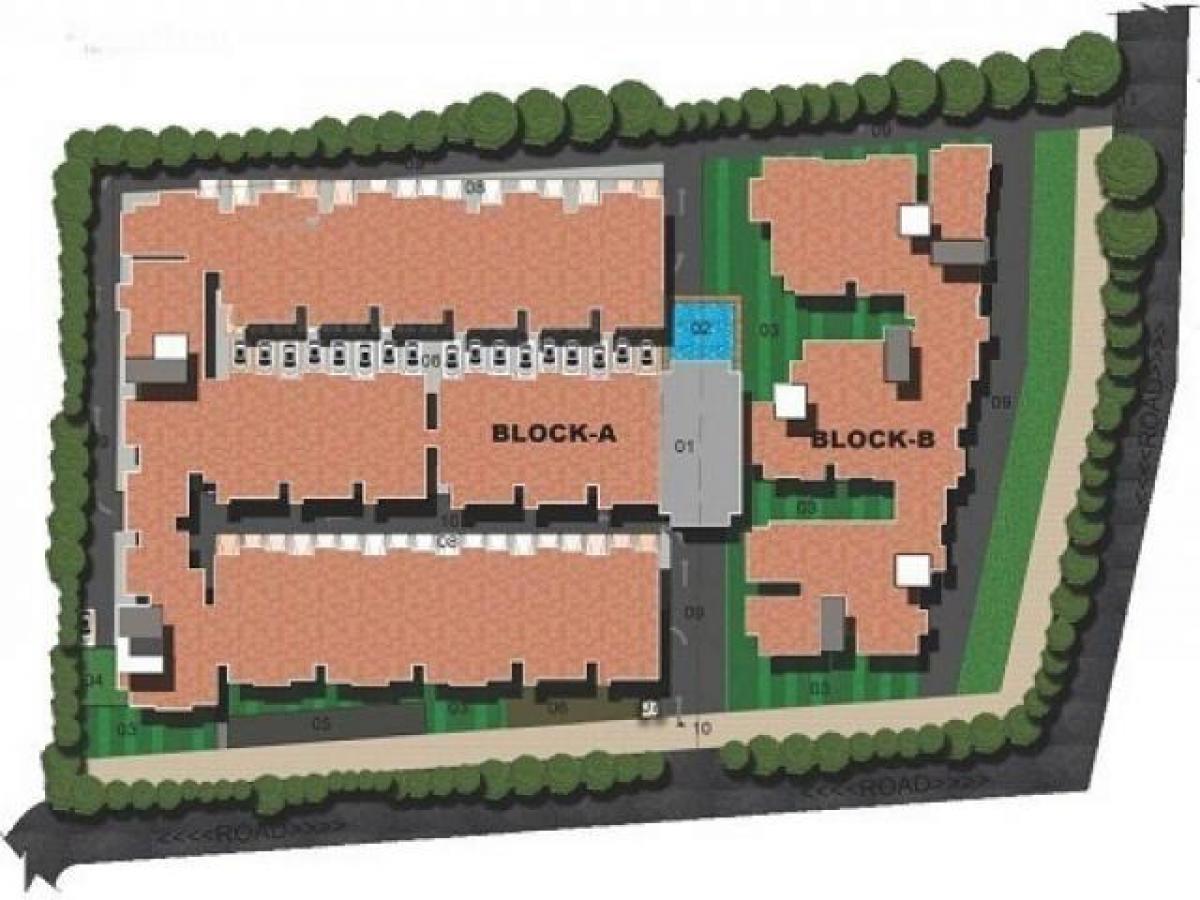 2 bedrooms House in Bangalore, India No. 44345