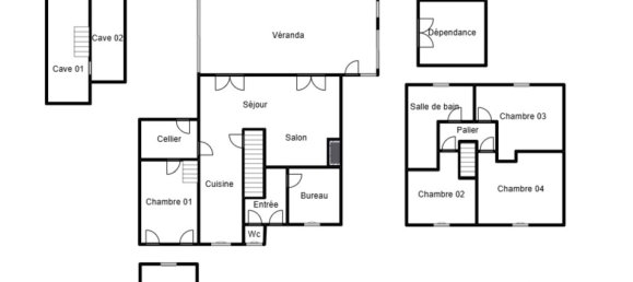 3 غرف نوم منزل في Waziers, France رقم 154707 20