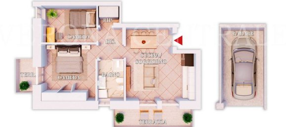 2 bedrooms Apartment in Verona, Italy No. 196953 14